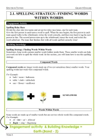 Year 4 English – Term 2 – Student Booklets – Image 3