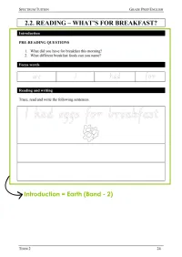 Grade Prep English – Term 2 – Student Booklets – Image 3