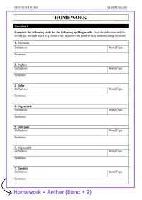 Year 9 English – Term 2 – Student Booklets – Image 7