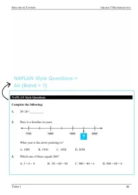 Year 5 Mathematics – Term 1 – Student Booklets – Image 6