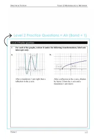 Year 12 Mathematics – Term 1 – Student Booklets – Image 6