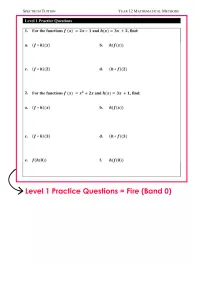 Year 12 Mathematics – Term 1 – Student Booklets – Image 5
