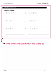 Year 10 Mathematics – Term 1 – Student Booklets – Image 5