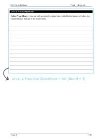 Year 11 English – Term 2 – Student Booklets – Image 6
