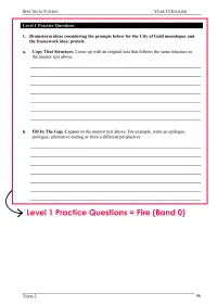 Year 12 English – Term 2 – Student Booklets – Image 5