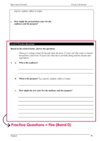 Year 11 English – Term 2 – Student Booklets – Image 5
