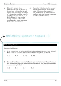 Year 6 Mathematics – Term 2 – Student Booklets – Image 6