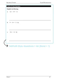 Year 8 Mathematics – Term 2 – Student Booklets – Image 7