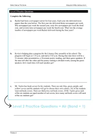 Year 4 Mathematics – Term 2 – Student Booklets – Image 7