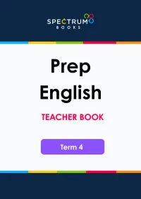 Prep English – Term 4 – Teacher Books – Image 1