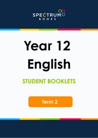 Year 12 English – Term 2 – Student Booklets – Image 1