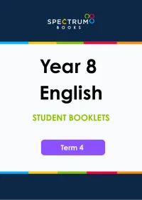 Year 8 English – Term 4 – Student Booklets – Image 1