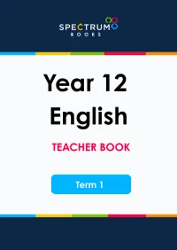 Year 12 English – Term 1 – Teacher Books – Image 1