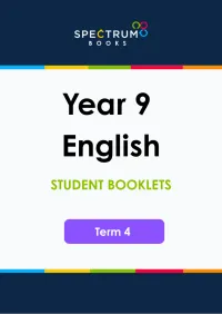 Year 9 English – Term 4 – Student Booklets – Image 1