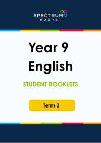 Year 9 English – Term 3 – Student Booklets – Image 1