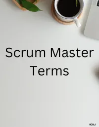 Scrum Master Terms – Image 1