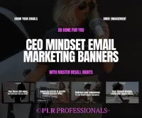 Email Marketing Newsletter Banners-CEO Mindset  – Image 1
