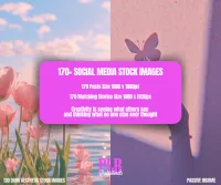 170+ Pink Boho Aesthetic Social Media AI Stock Images-MRR + PLR – Image 2