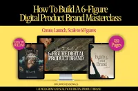  Build A 6-Figure Digital Product Brand Masterclass. MRR + PLR – Image 1