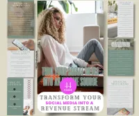 Transform Social Media Into A Revenue Stream With Our 44-page eBook – Image 1