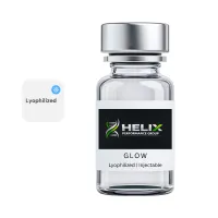 GLOW (BPC-157 / GHK-CU / TB-500)10mg/50mg/10mg/mL (3mL) - Lyophilized – Image 1