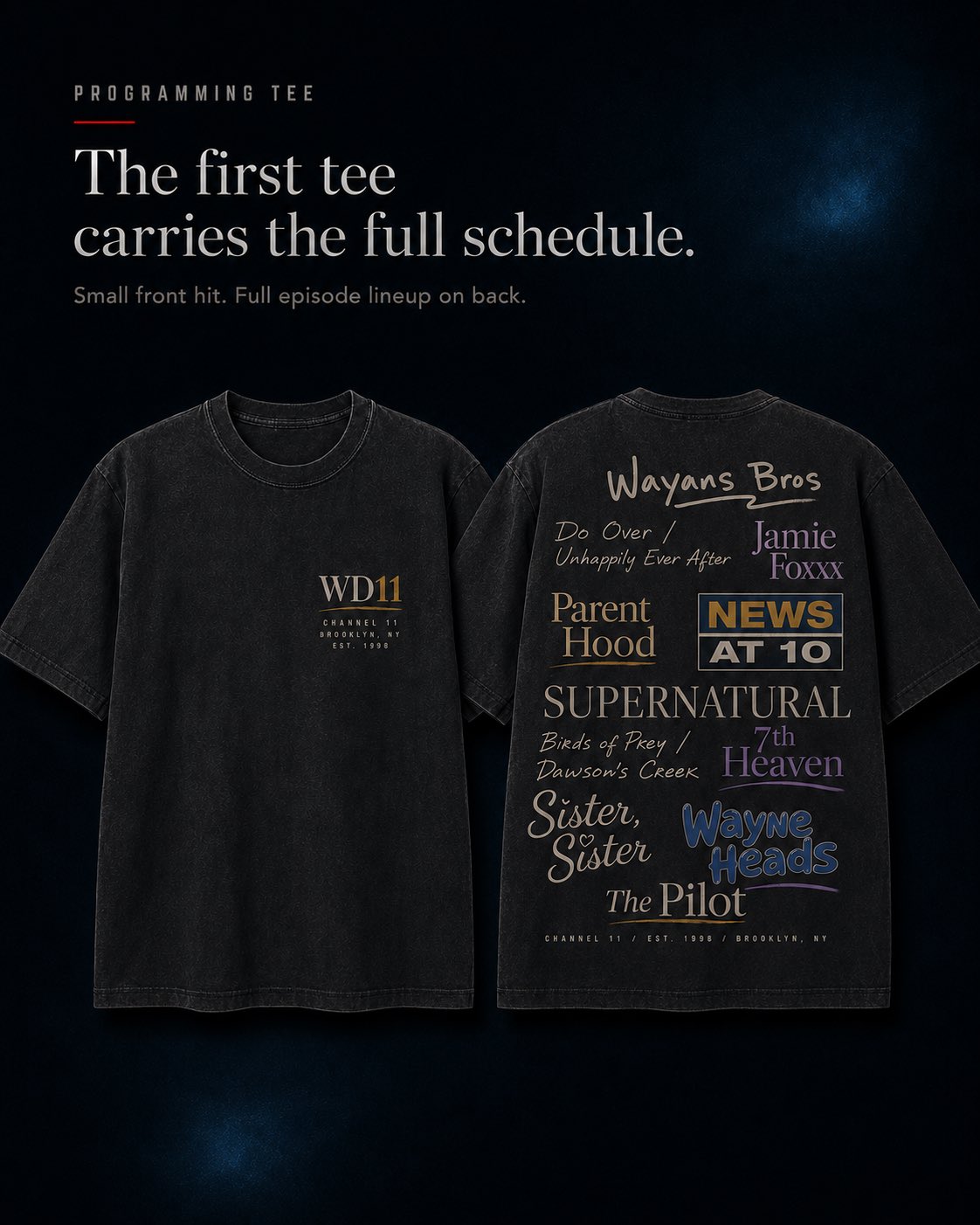 WD11 Programming Tee – Image 2