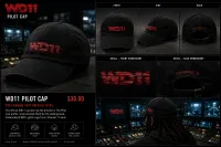 WD11 Pilot Cap – Image 6