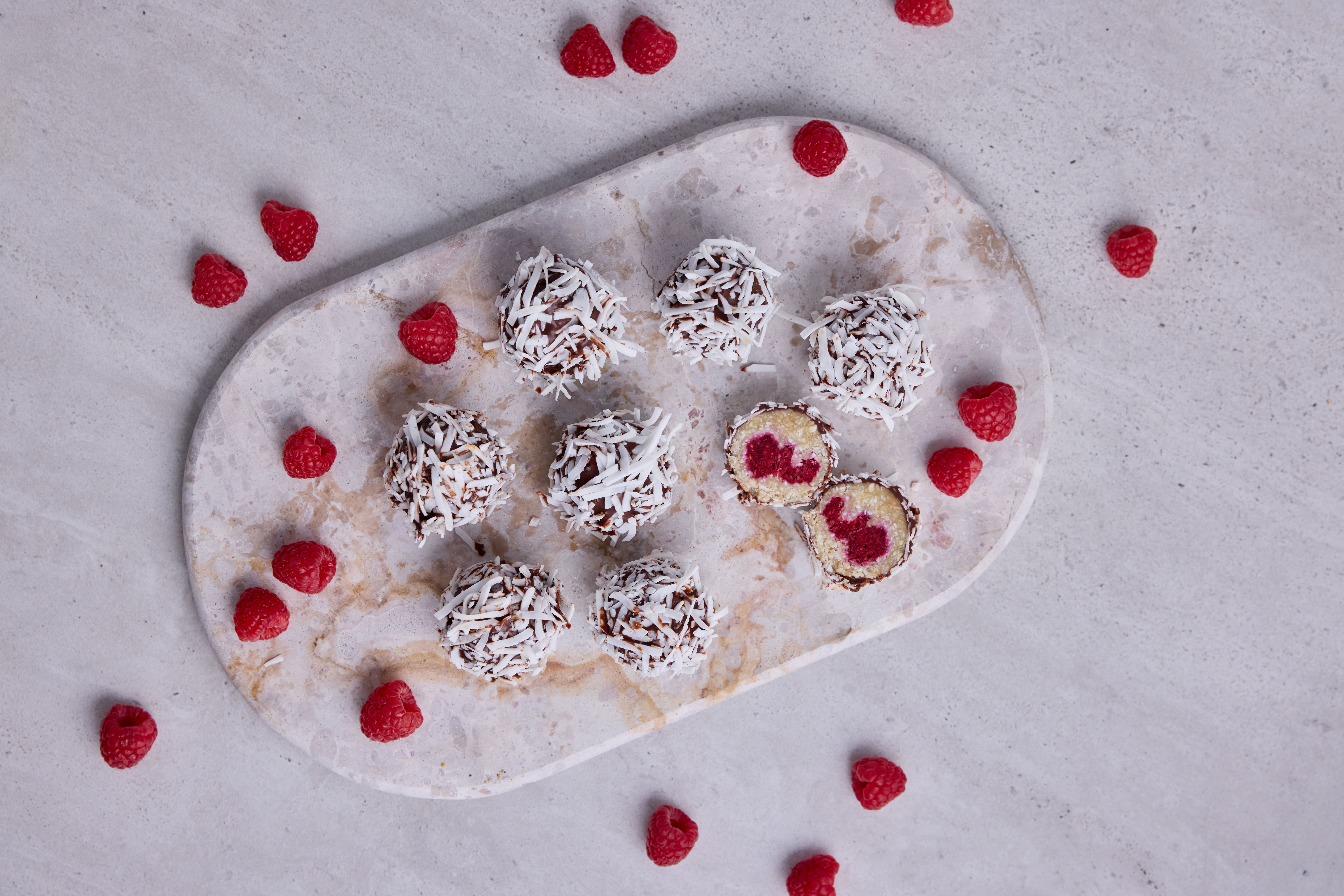 Raw Lamington Ball – Image 1