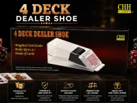 4 Deck Dealer Shoe – Image 1
