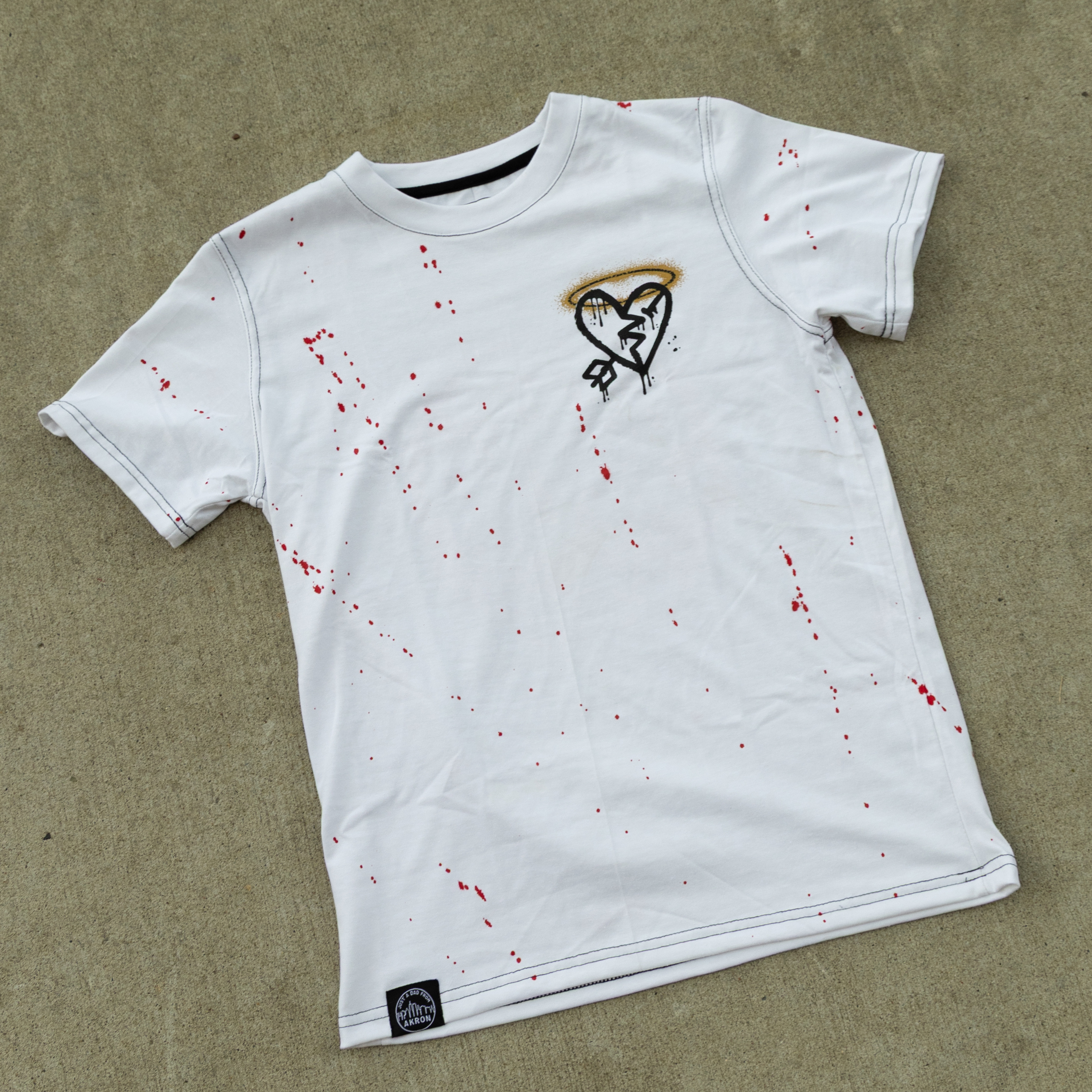 Stop The Violence Tee – S, White