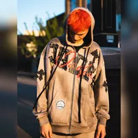 WALK BY FAITH — Zip-Up Hoodie & Sweatpants Set – Image 3