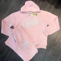 JADFA Essential Cotton Set – S, DUSTY PINK / WHITE LOGO