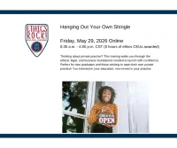 Hanging Out Your Own Shingle - Student Rate – Image 1