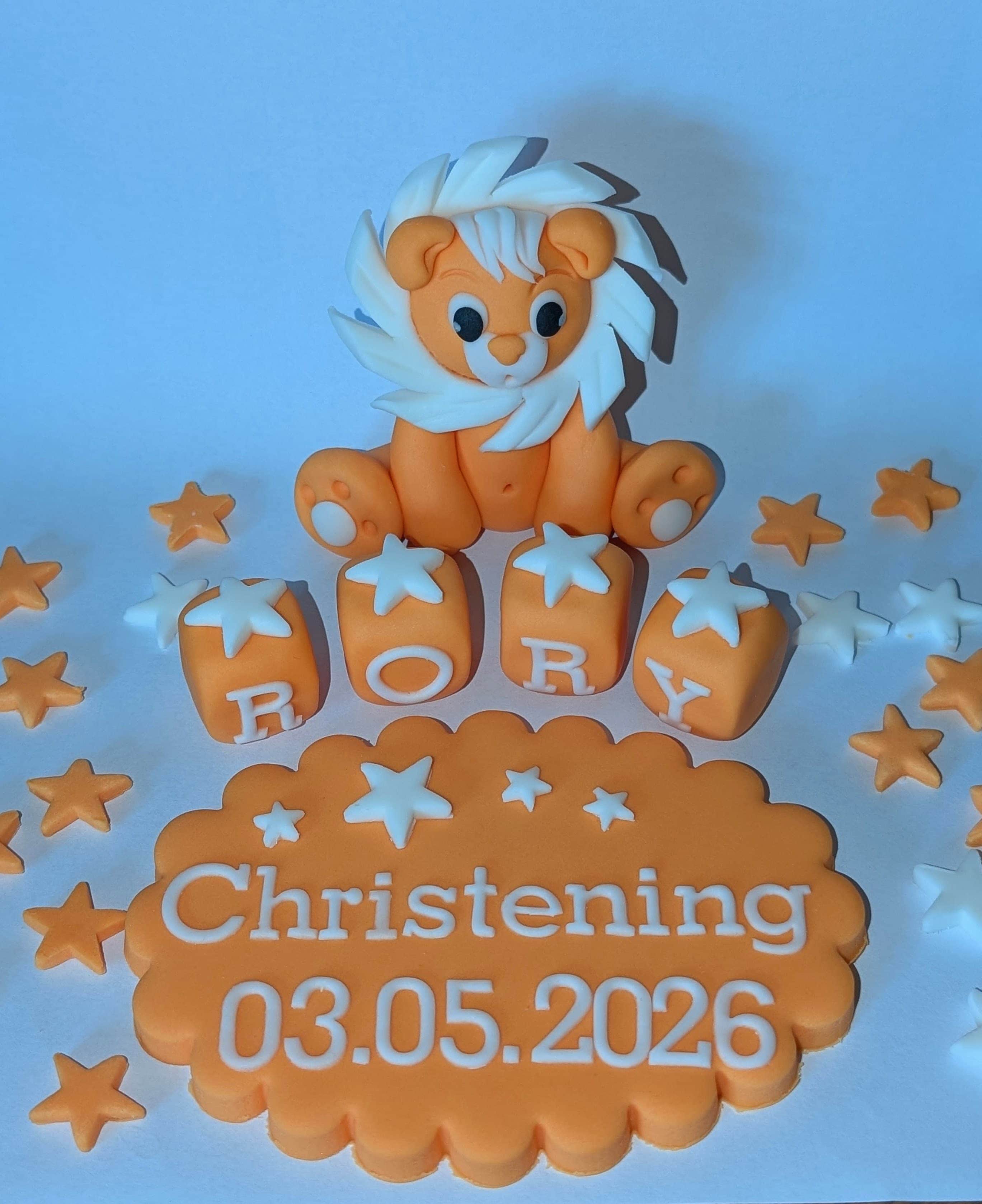 Lion Christening Baptism set – Image 1