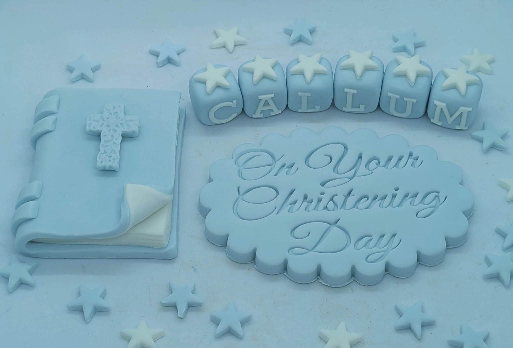 Bible Plaque Christening Baptism set – Image 1