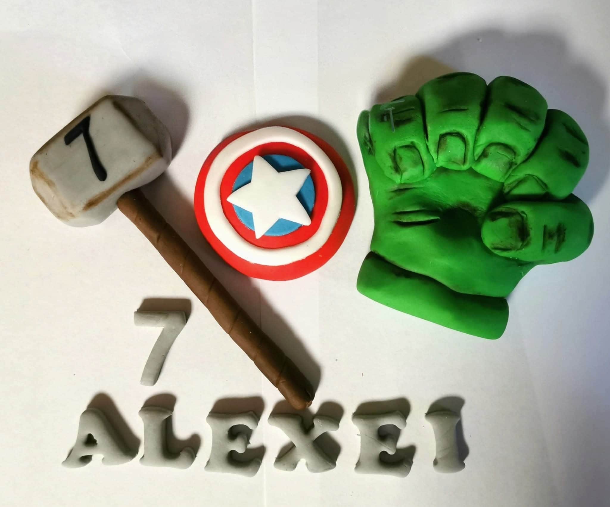 Hulk Cartoon Birthday set – Image 1