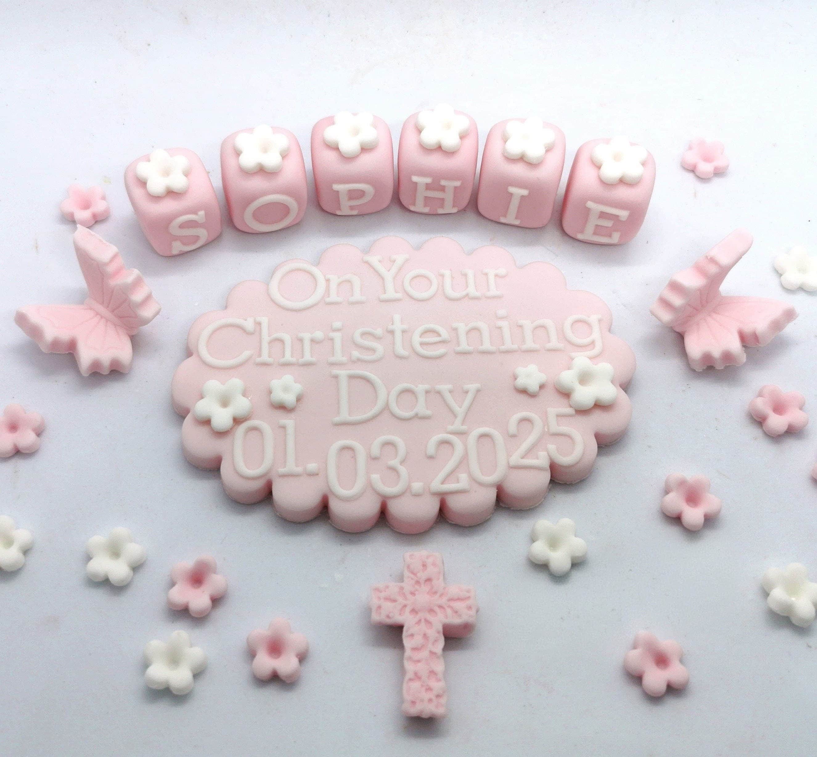 Christening Baptism Plaque set – Image 1