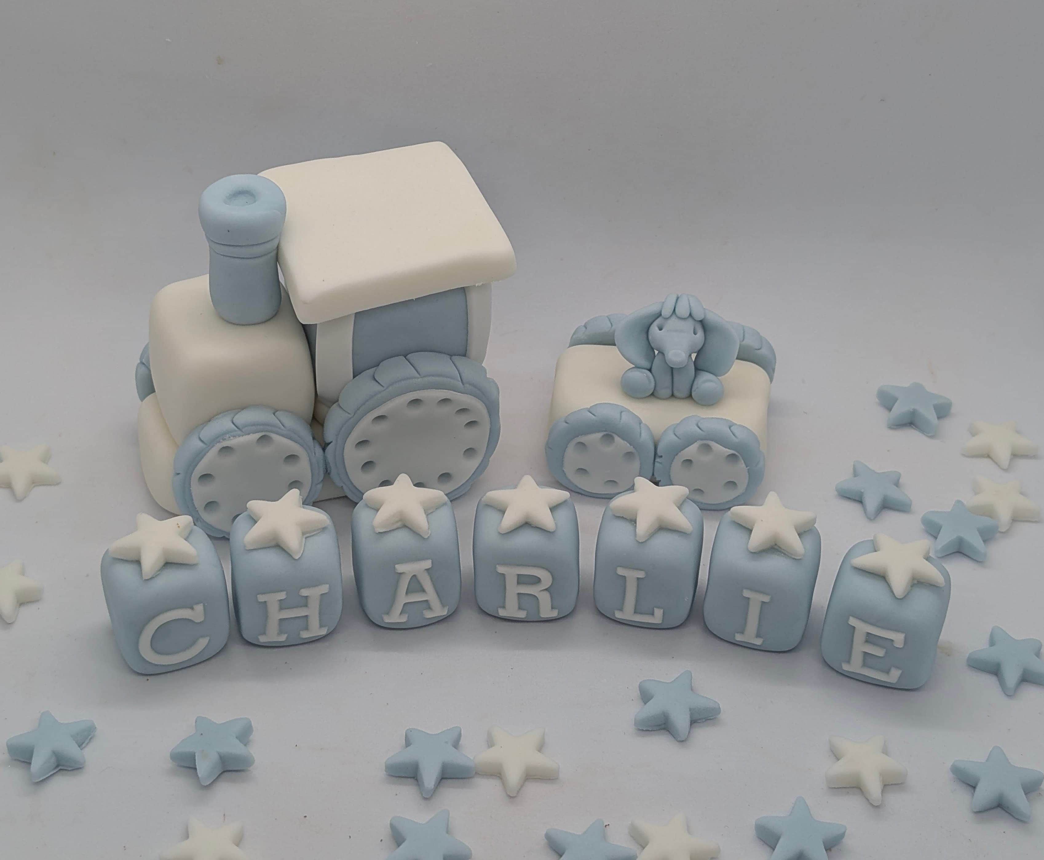 Tractor Elephant Birthday & Christening set – Image 1
