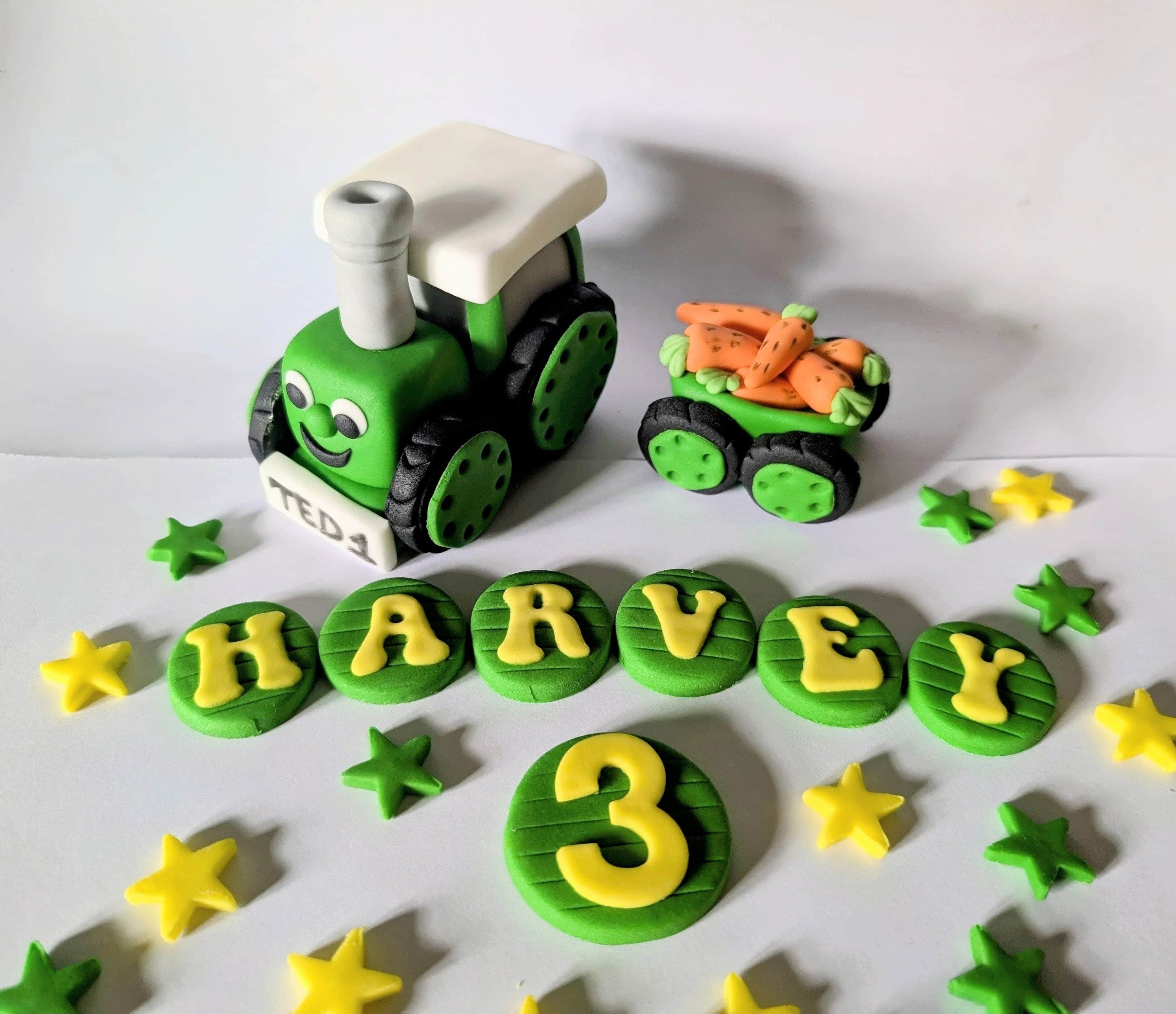 Tractor Ted Cartoon Birthday set – Image 1