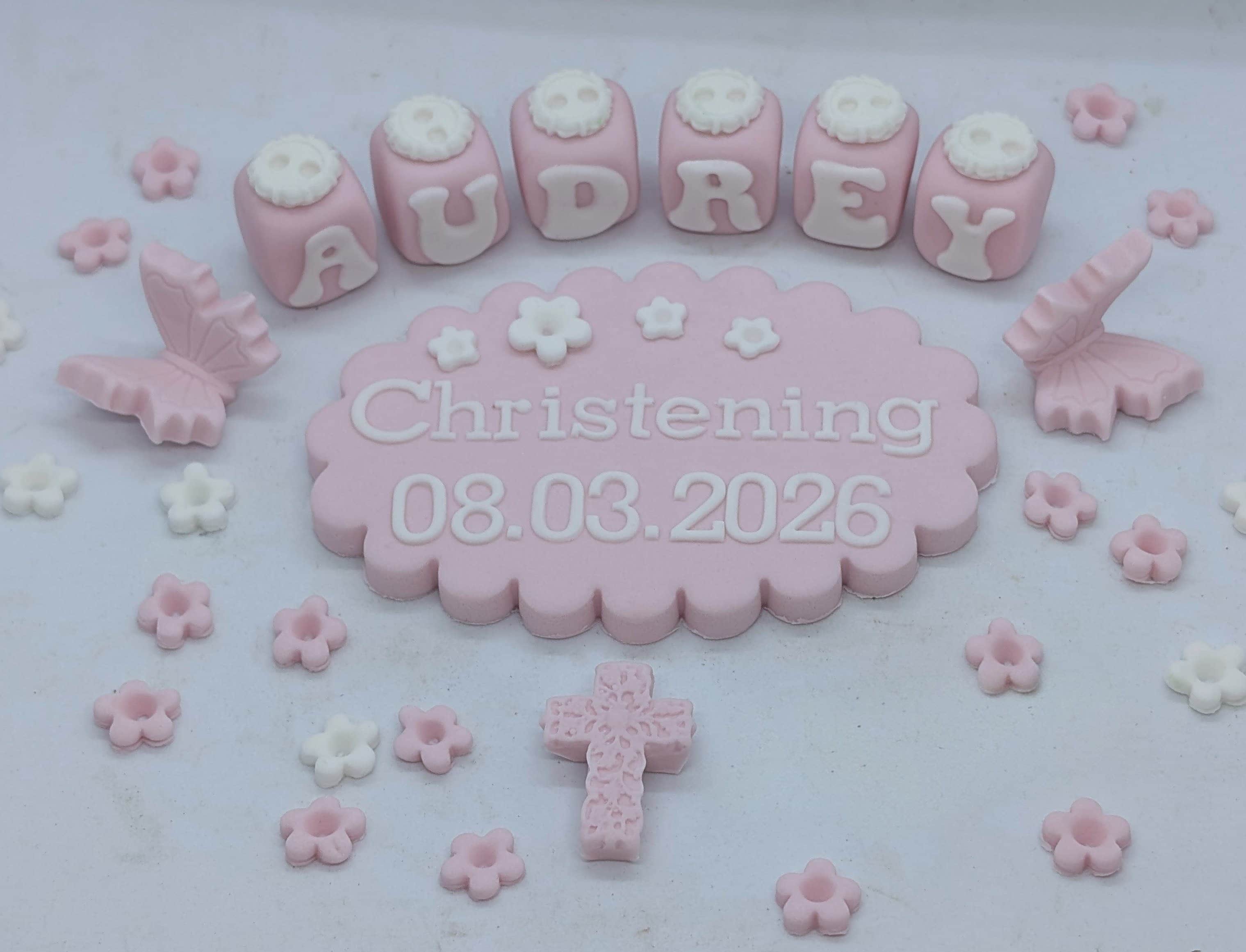 Plaque Christening Baptism set – Image 1