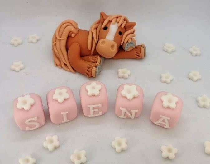 Horse Birthday & Christening set – Image 1