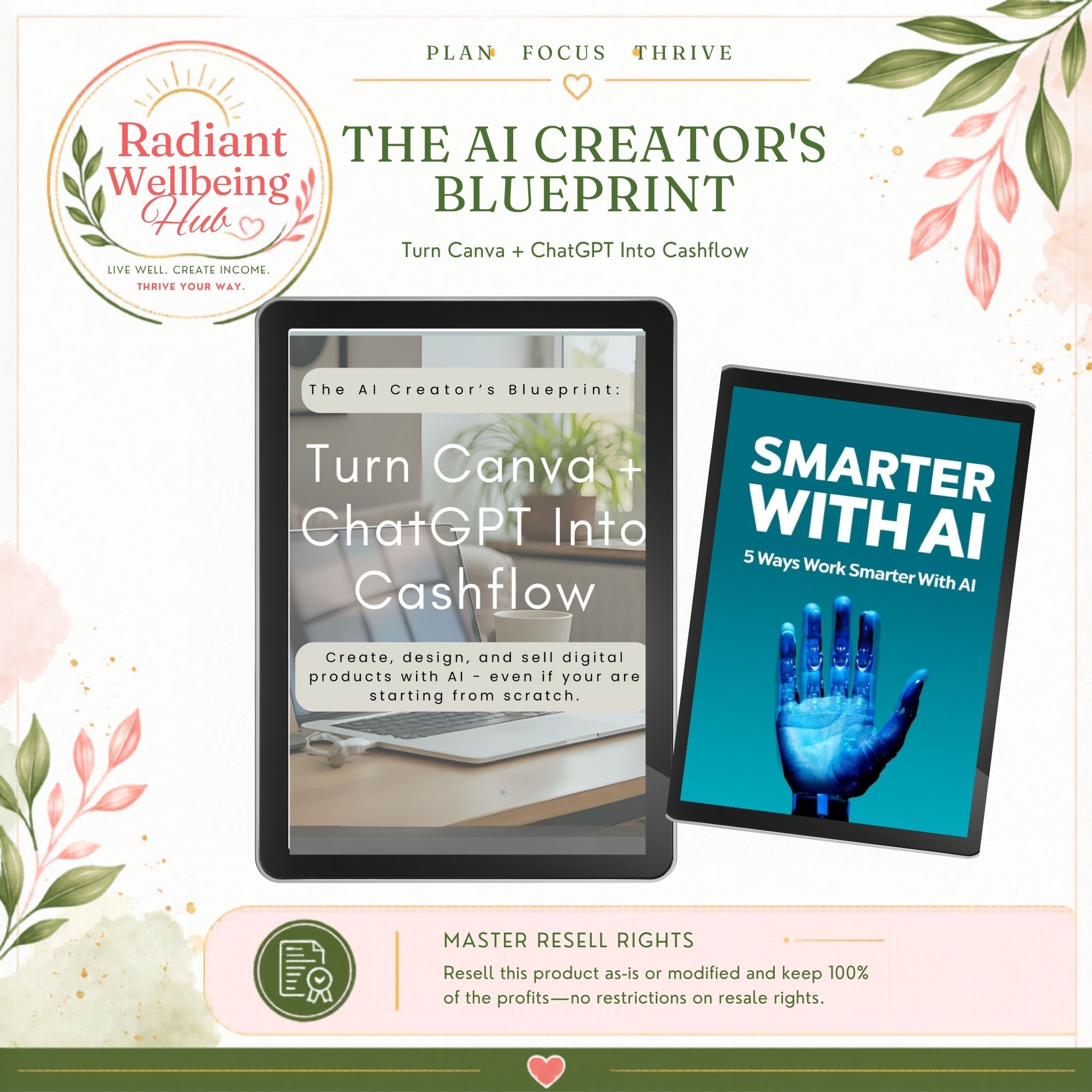 The AI Creator's Blueprint: Turn Canva + ChatGPT Into Cashflow – Image 1