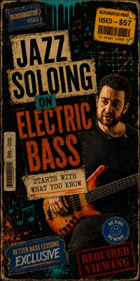 Jazz Soloing on Electric Bass - Pt. 1 – Image 1