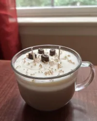 Large Coffee Cup Candle – Coffee Fragrance – Image 1