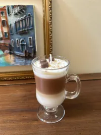 Cappuccino Dessert Candle – Coffee Fragrance – Image 2