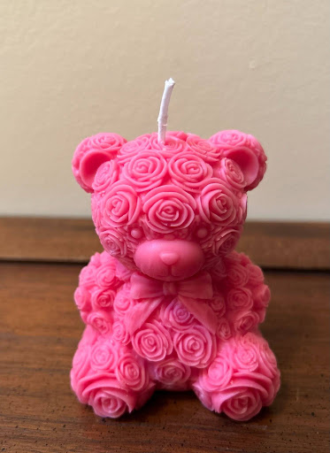 Hand-Poured Bear Candle – Image 2