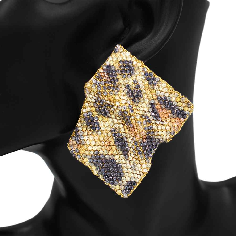 Leopard Earrings · Style 2682 – Image 1