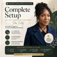 Complete Setup (LLC + EIN + Operating Agreement) - per entity – Image 1