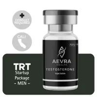 TRT CALI Men's Startup Package 60 days (Consult, Labs, Cypionate 200mg/mL 10mL + Anastrozole 24×1mg) – Image 1