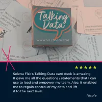 Talking Data card deck (includes Companion Guide) – Image 3